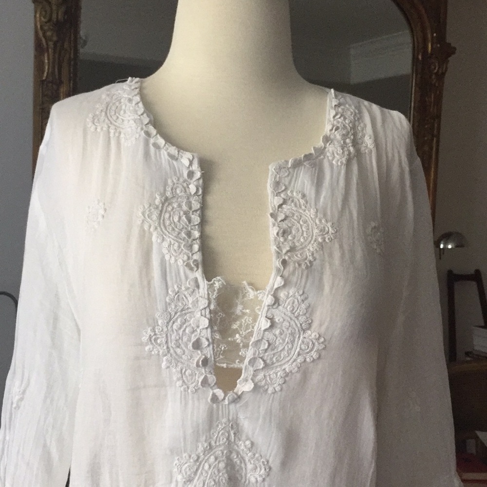 Mykonos loveliness ... Hand made lace